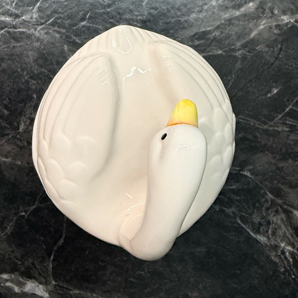 1982 RON GORDON DESIGNS, INC. Swan Trinket Dish - Picture 8 of 15